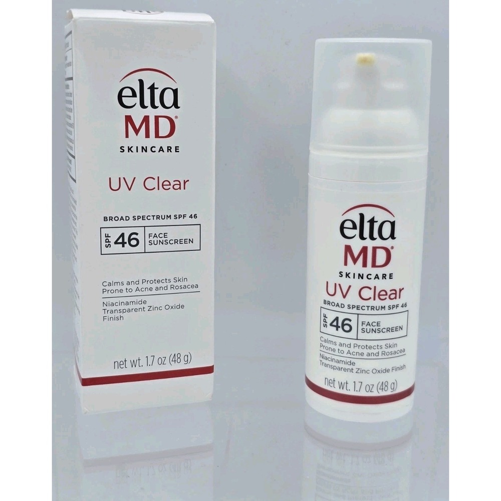 Elta MD UV Daily Broad-Spectrum SPF 46 Face Sunscreen 1.7oz EXP 06/2027 -NEW